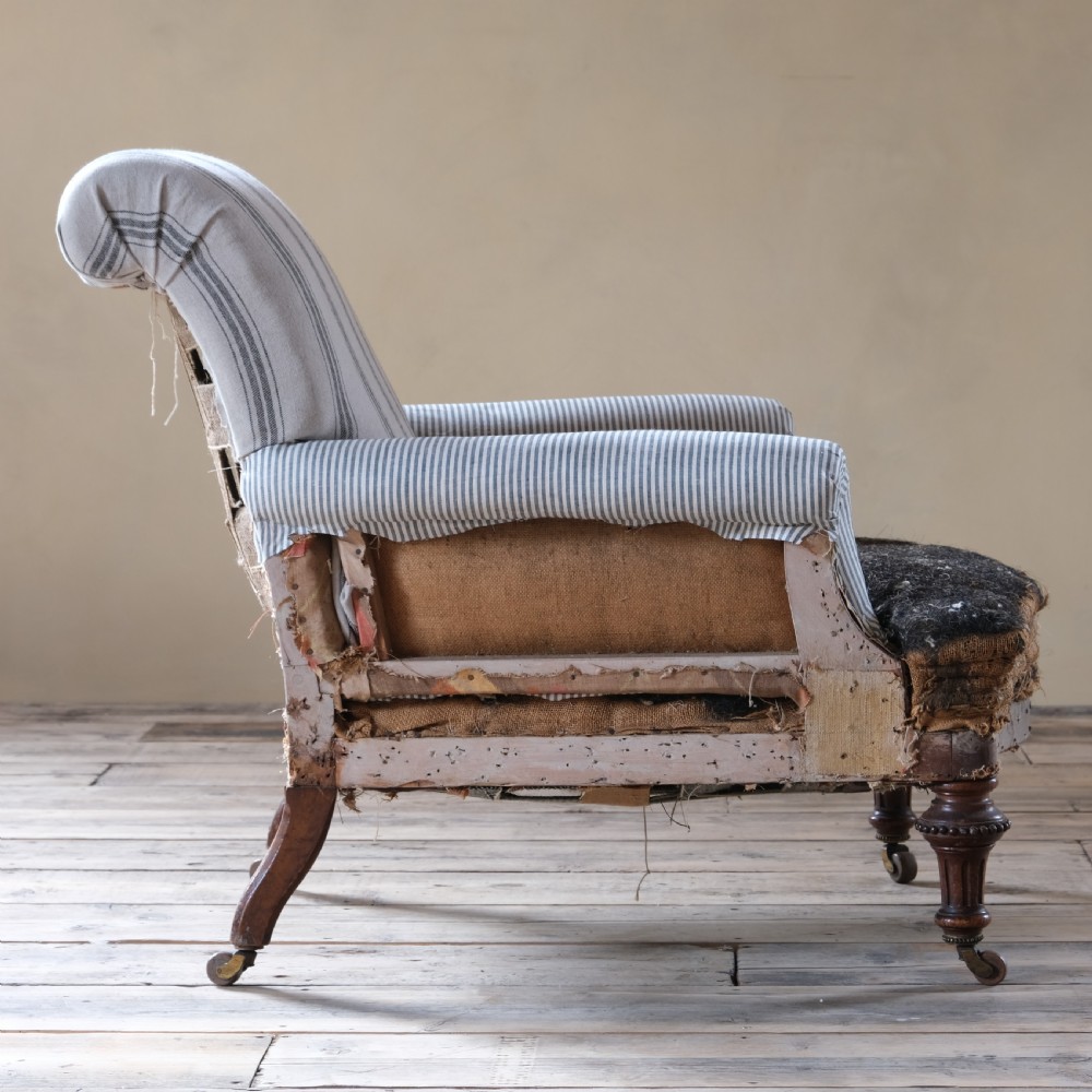 19th century country house armchair c1880 View IV