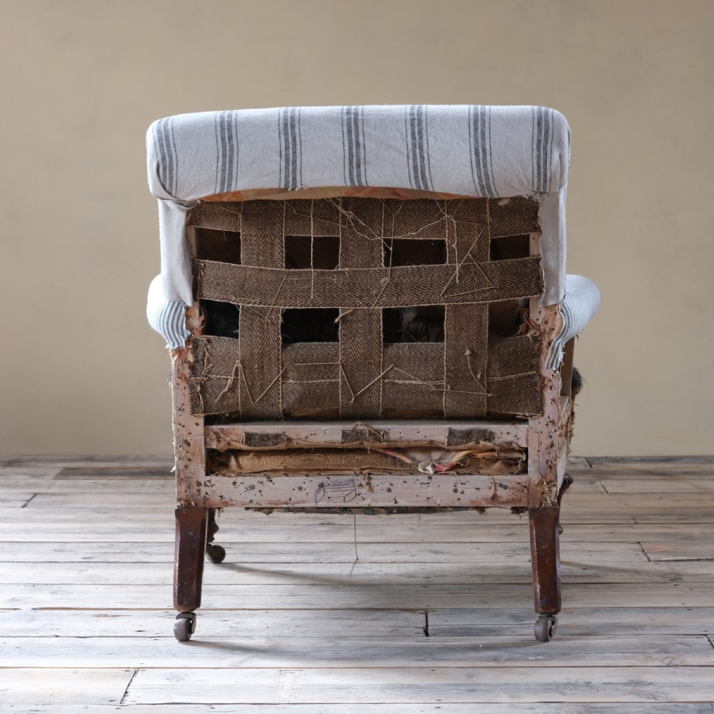 19th century country house armchair c1880 View VI