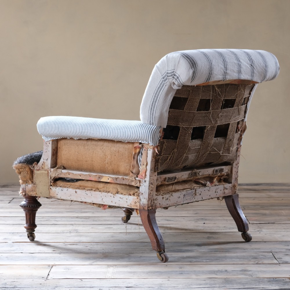 19th century country house armchair c1880 View VII