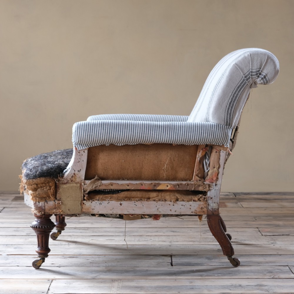 19th century country house armchair c1880 View VIII