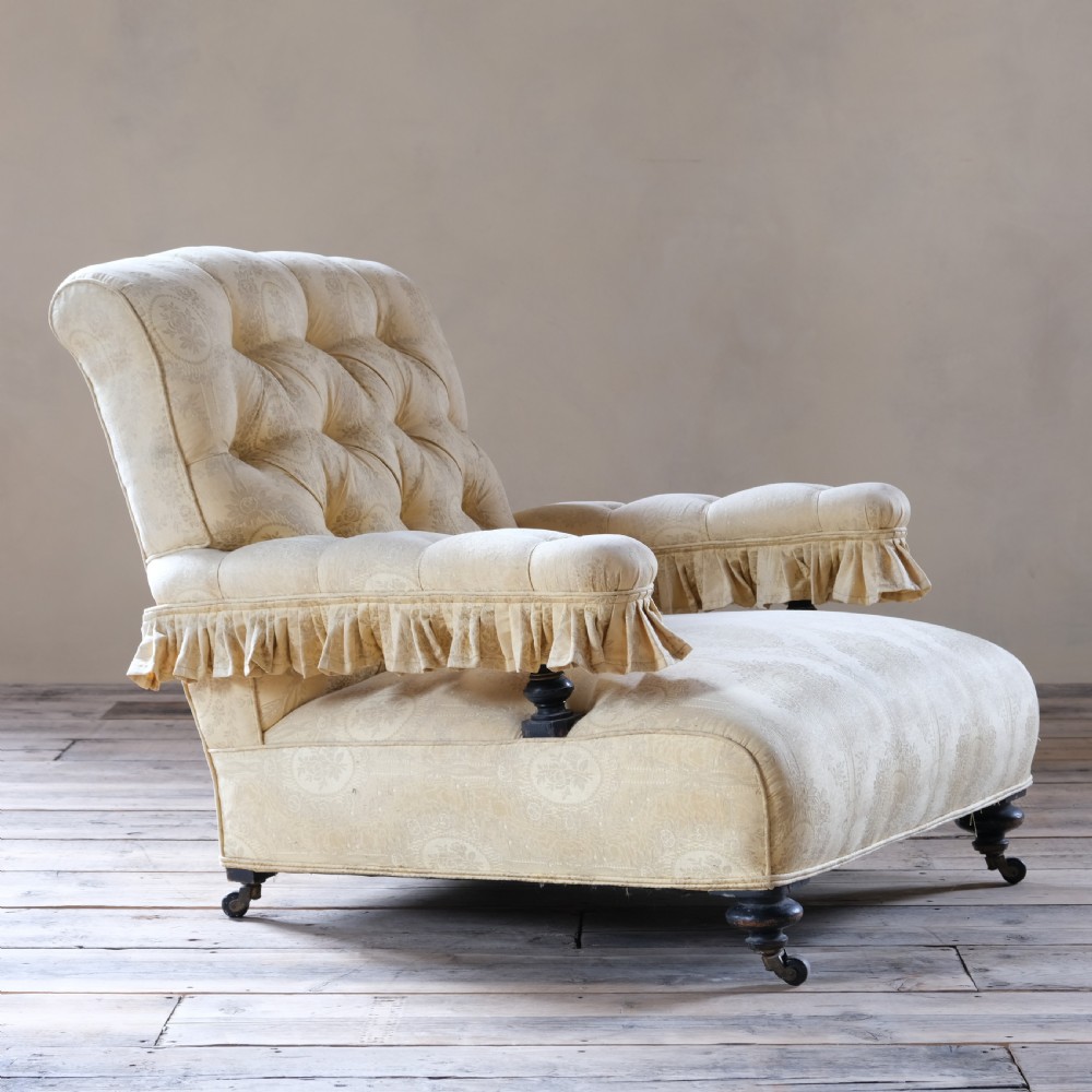19th century Howard style open armchair