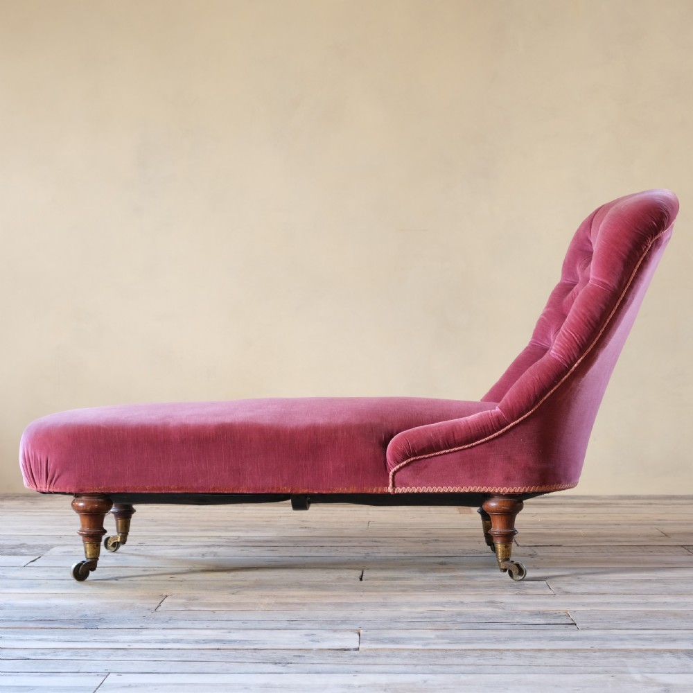 19th century Howard and sons daybed c1860 View III