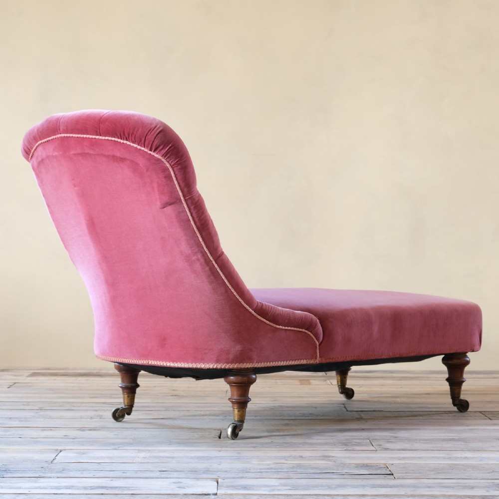 19th century Howard and sons daybed c1860 View V