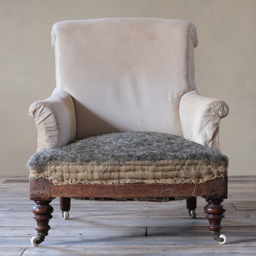19th century petite armchair c1880 View III