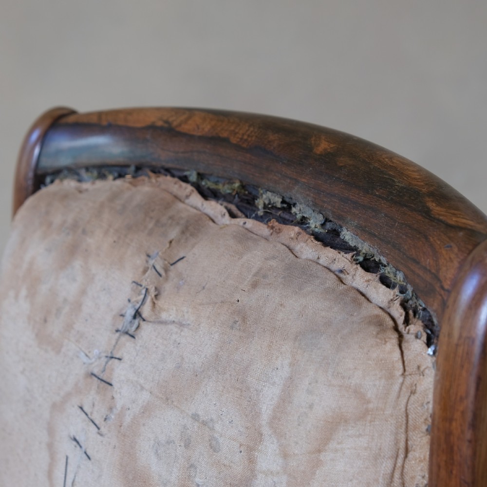 regency rosewood open armchair attributed to Gillow c1835 View XIII