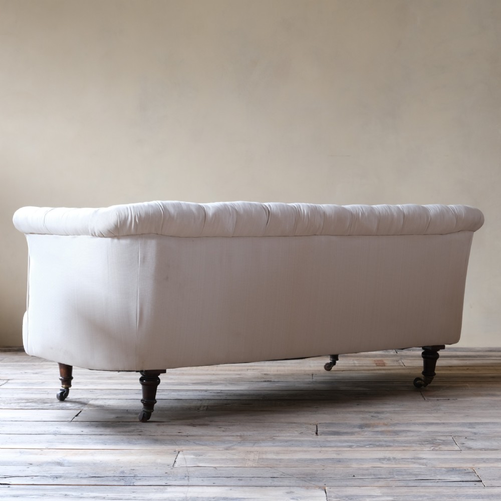 Late 19th century chesterfield sofa View V
