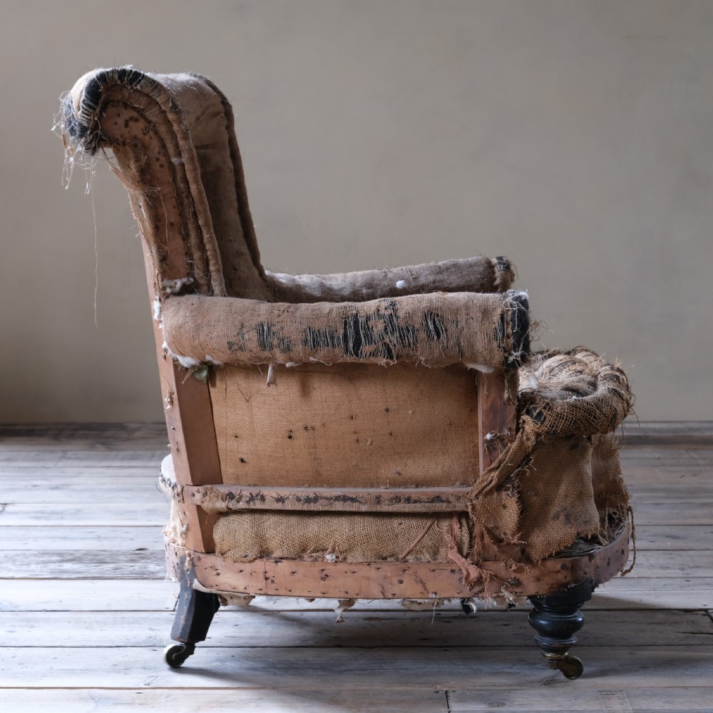 19th century Howard style armchair c1880 View III