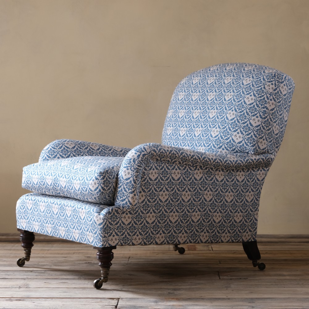 19th century Howard and sons Grafton armchair c1870