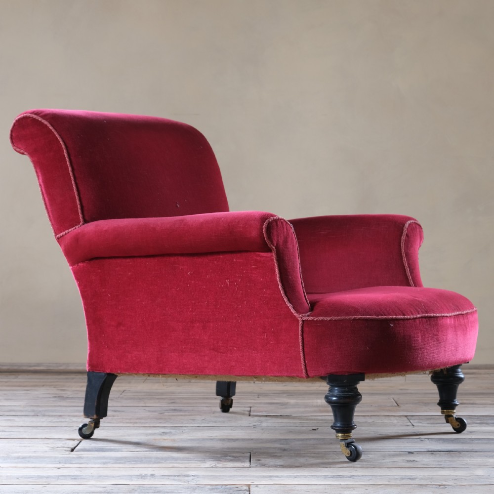 19th century Howard style armchair c1880