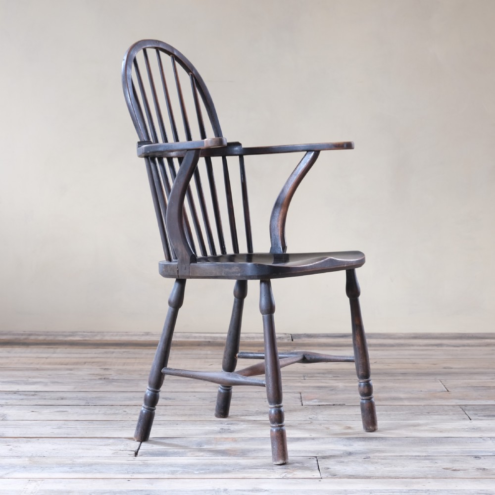 19th century west country stick back Windsor chair View II
