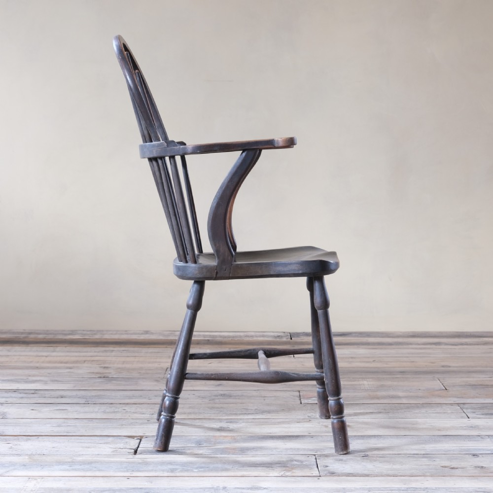 19th century west country stick back Windsor chair View III