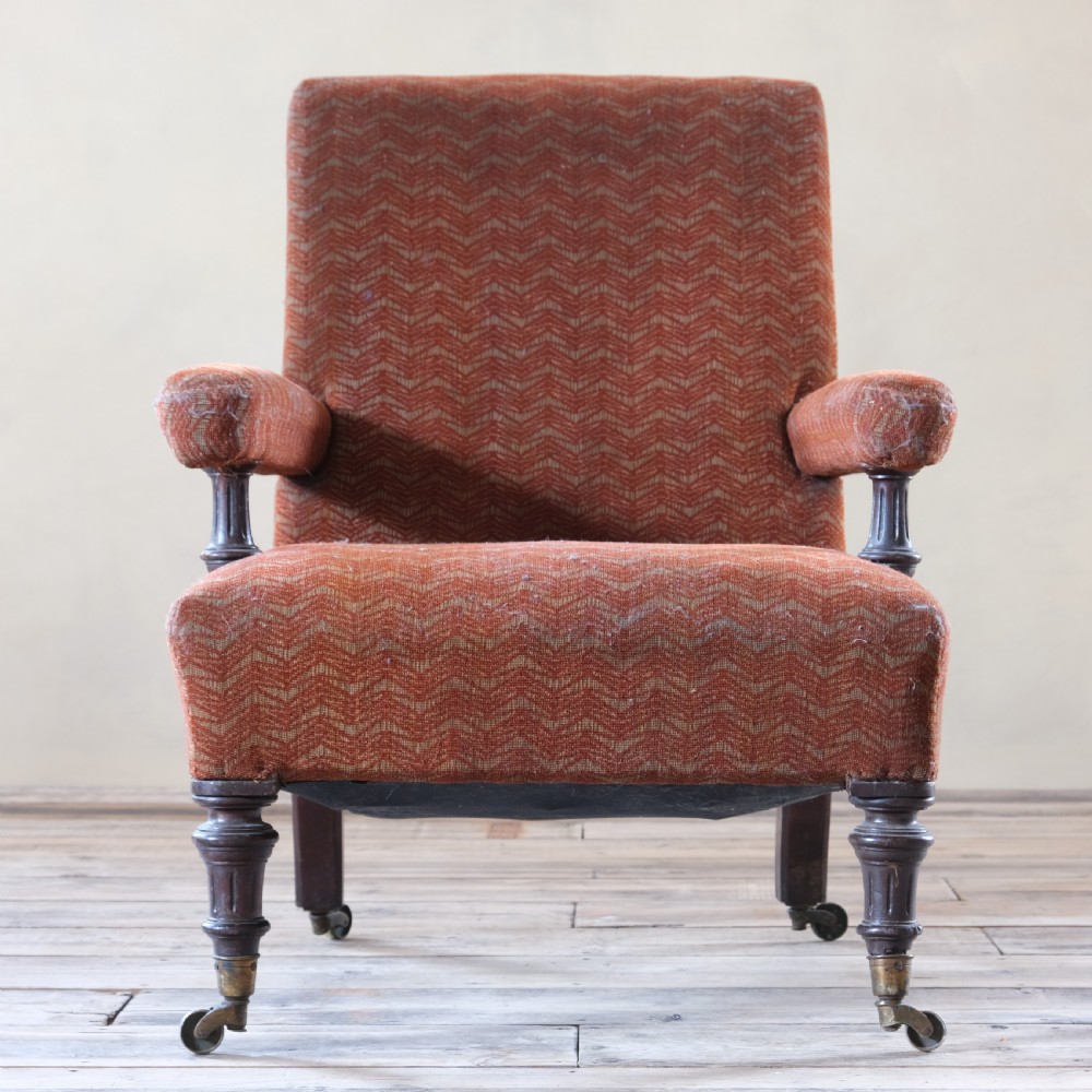 19th century open armchair attributed to Gillows