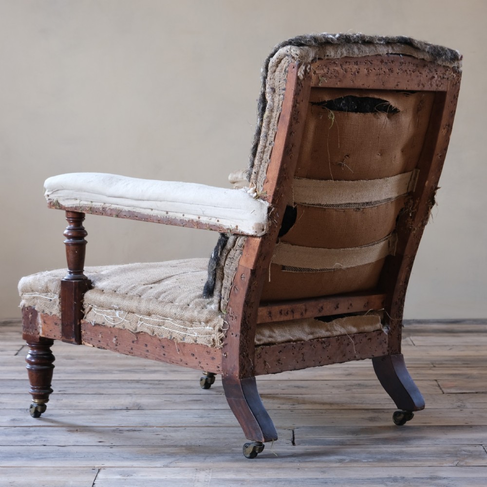 19th century open armchair by Gillows c1890 View III