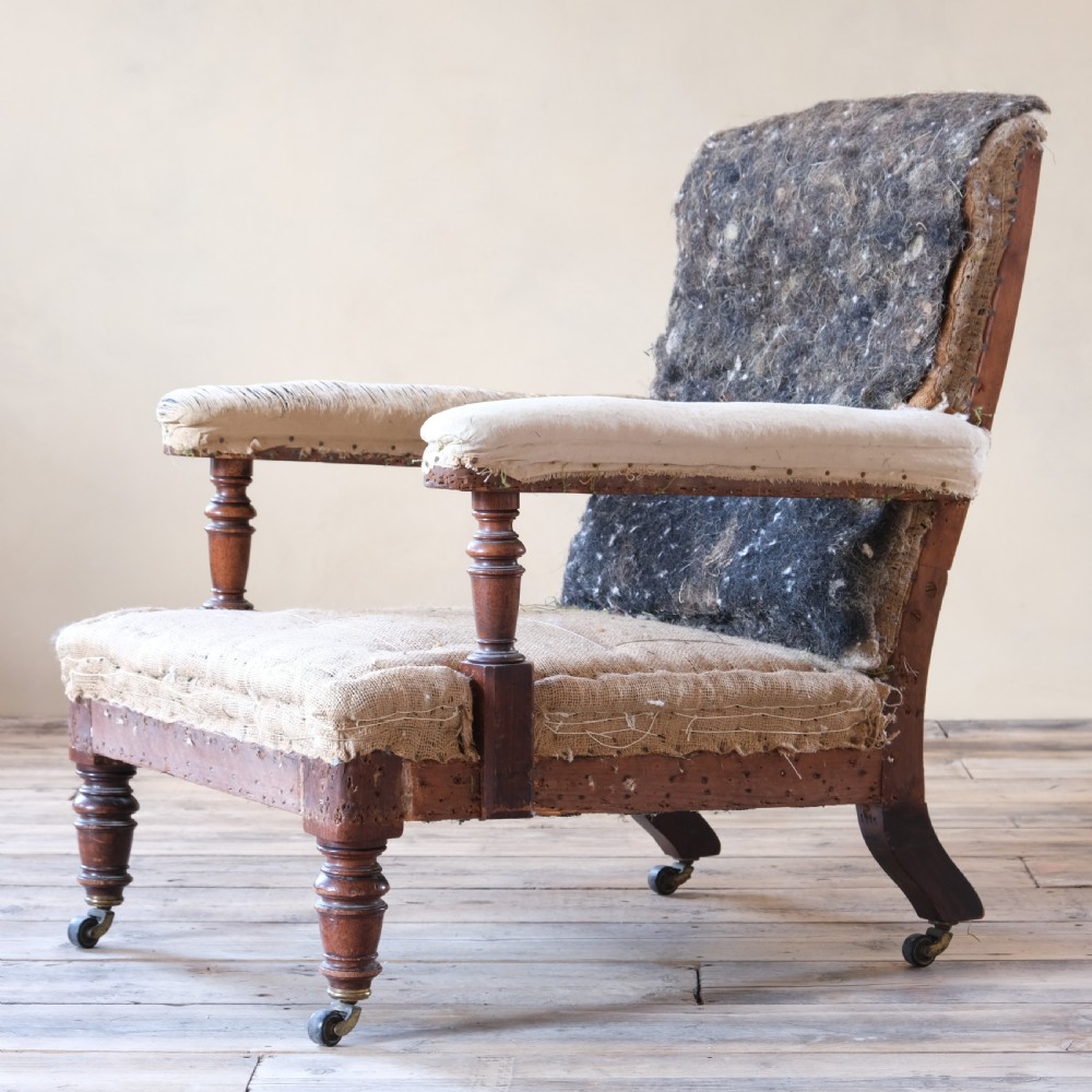 19th century open armchair by Gillows c1890 View IV
