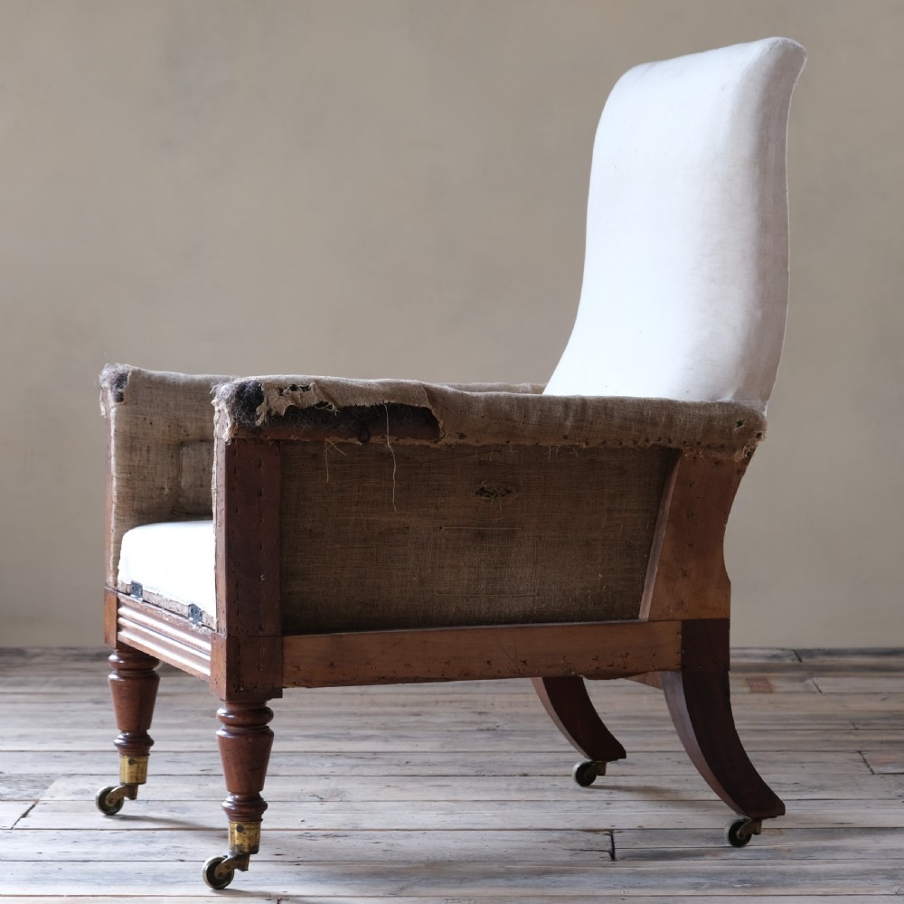 Early 19th century library armchair