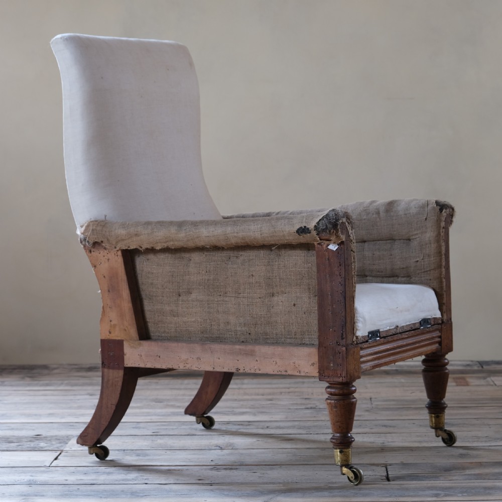 Early 19th century library armchair View III