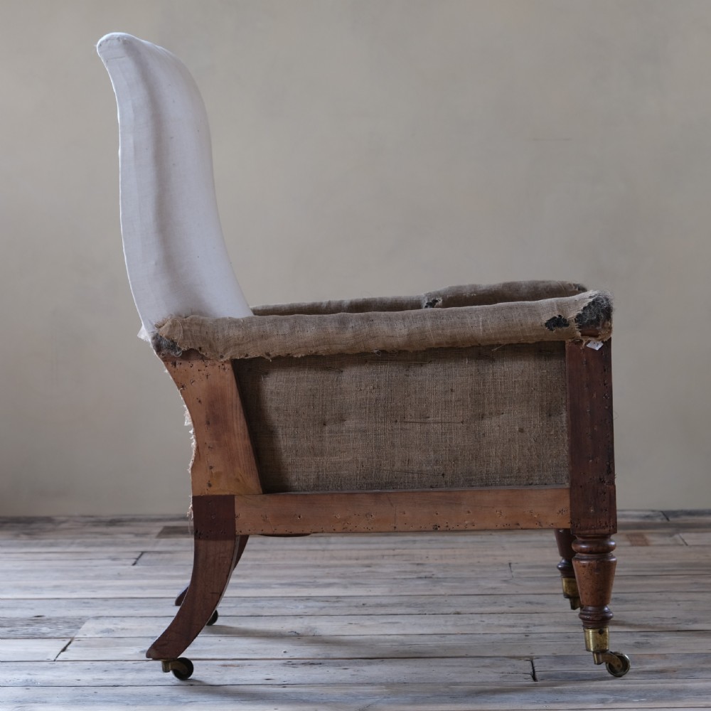 Early 19th century library armchair View IV