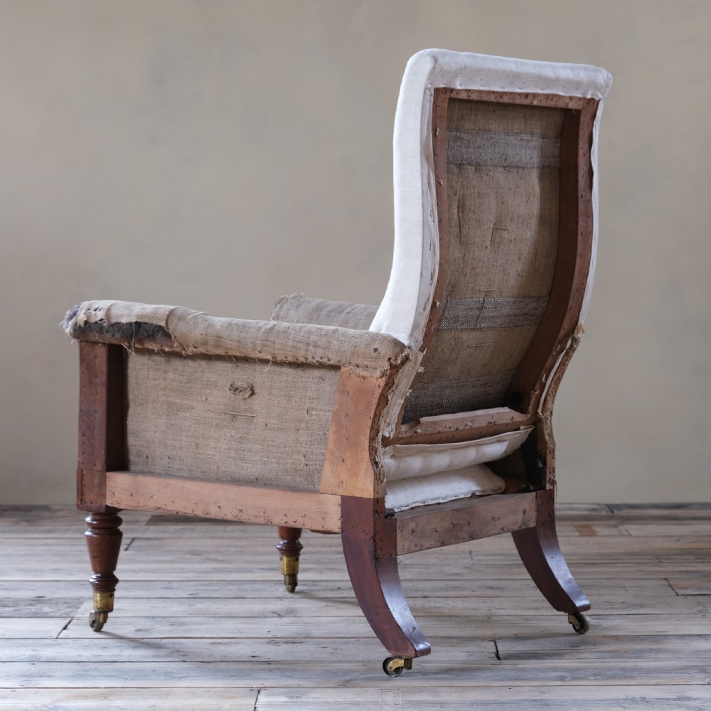 Early 19th century library armchair View VII