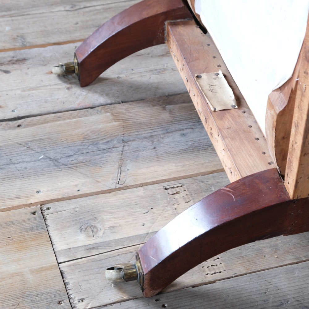 Early 19th century library armchair View XII