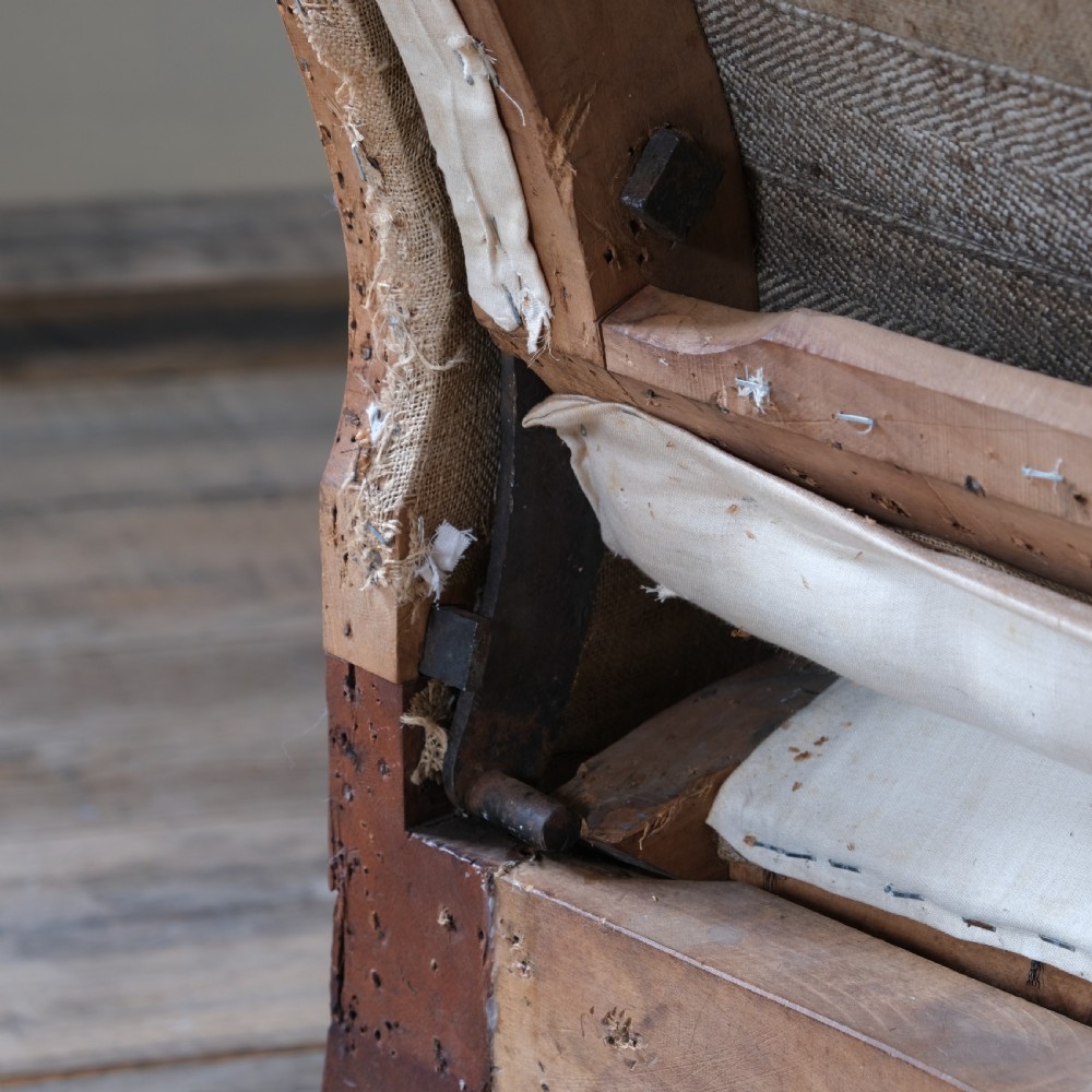 Early 19th century library armchair View XV