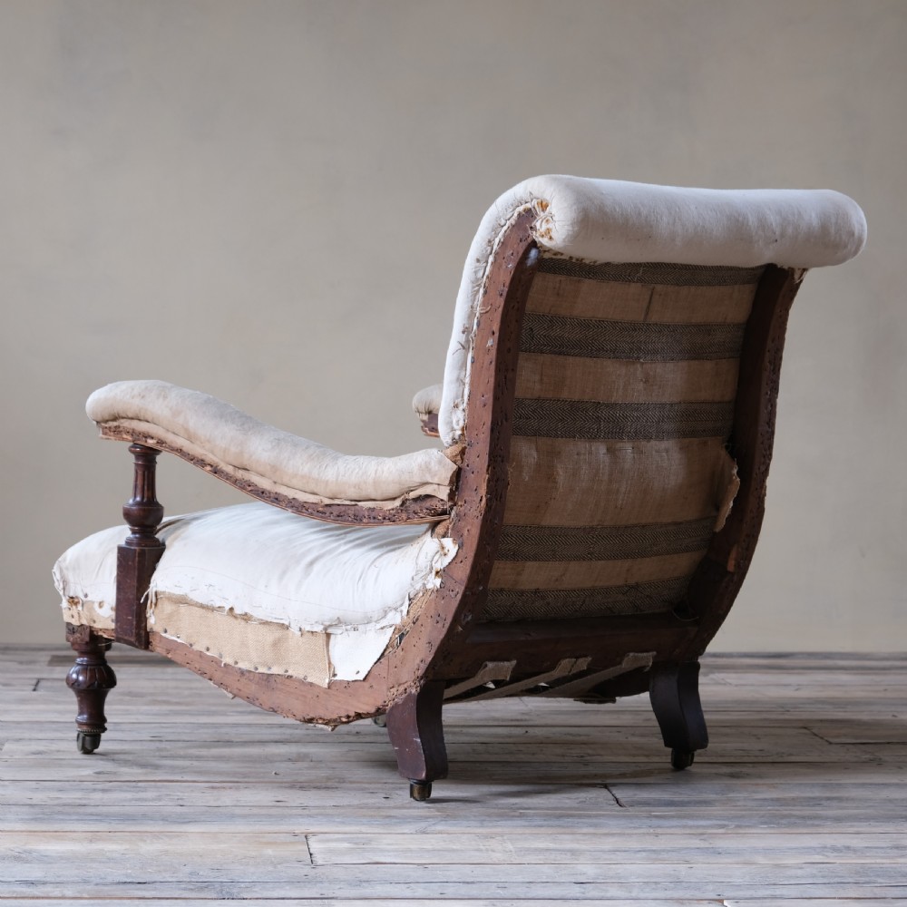 19th century Howard style Open armchair View IV