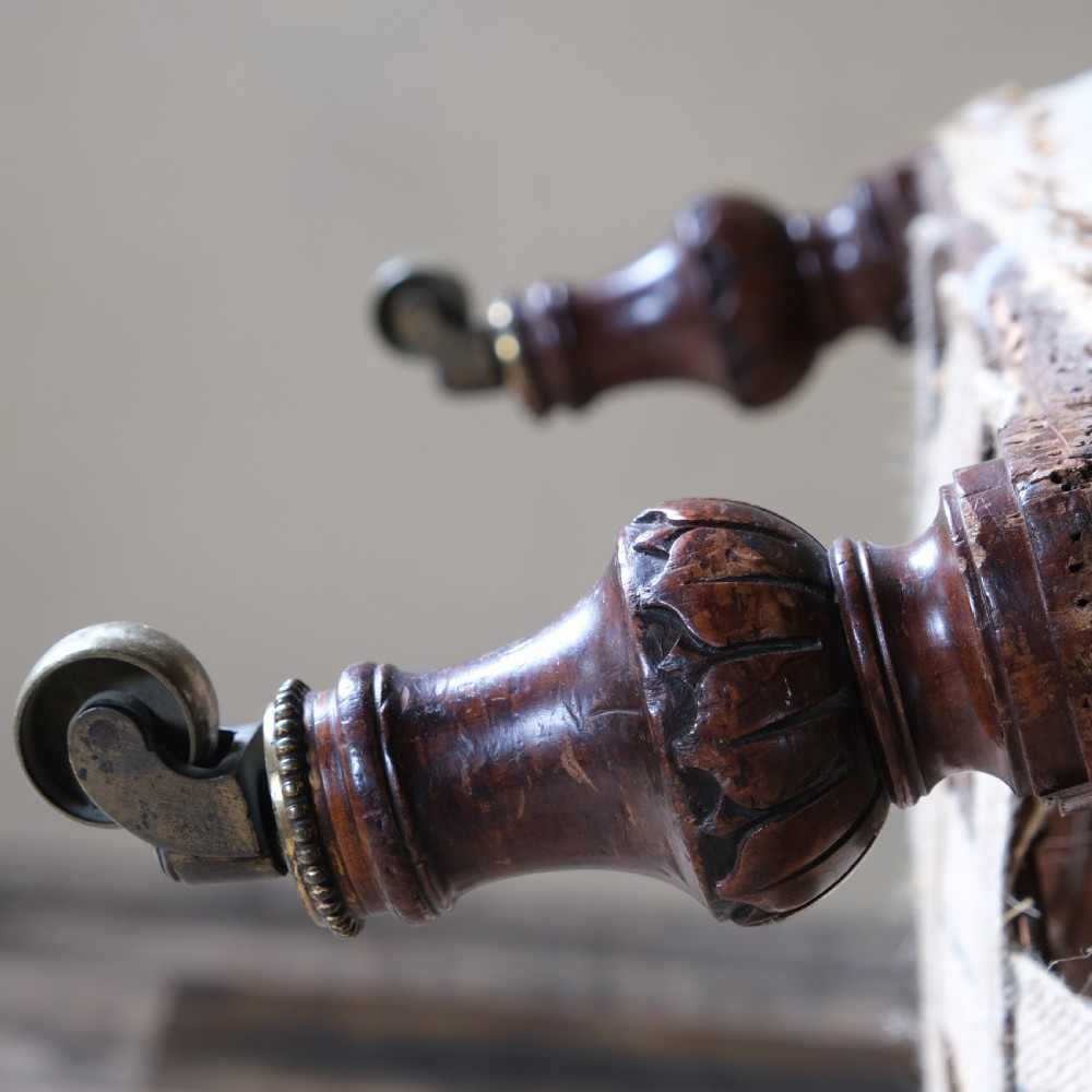 19th century Howard style Open armchair View X