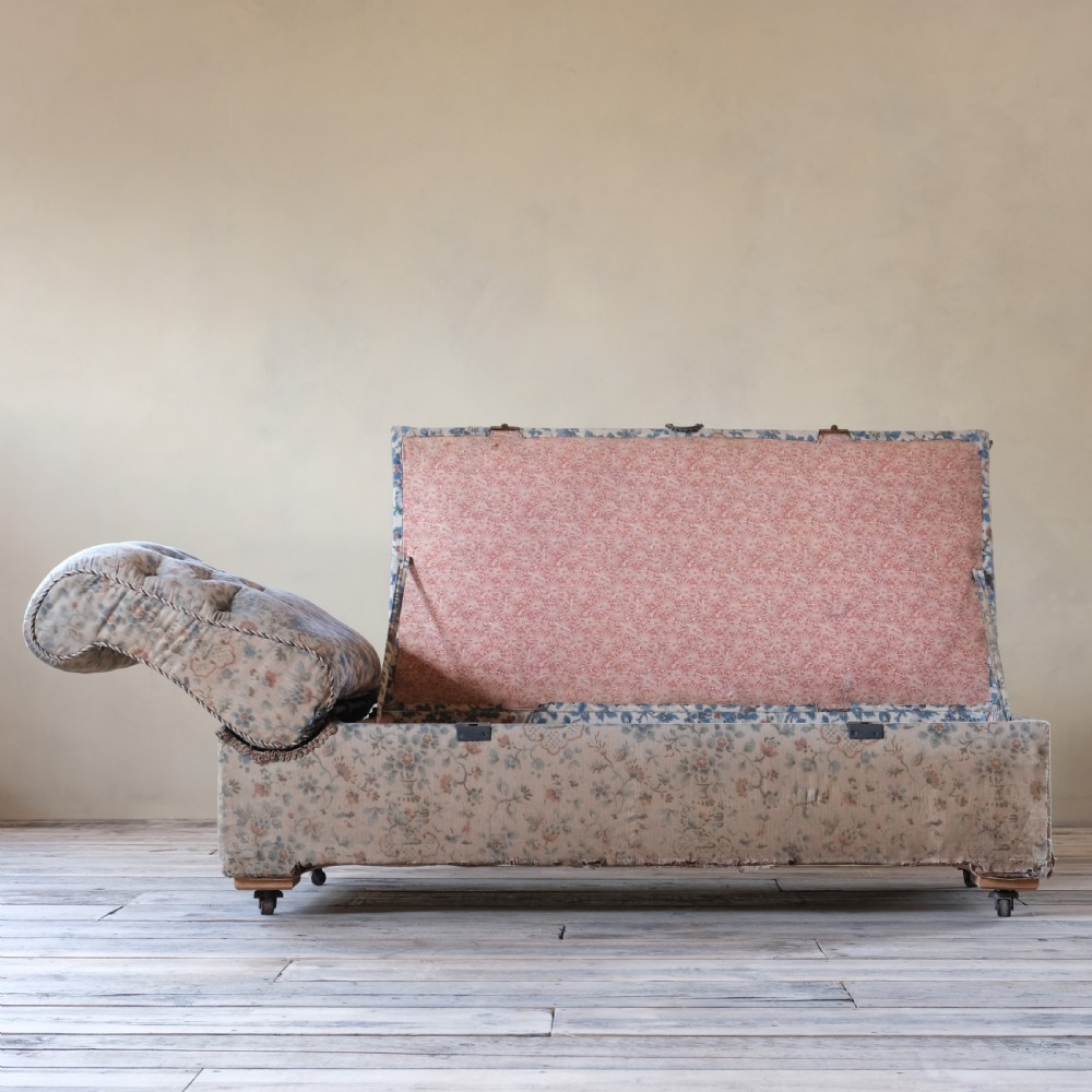 19th century storage daybed ottoman View V
