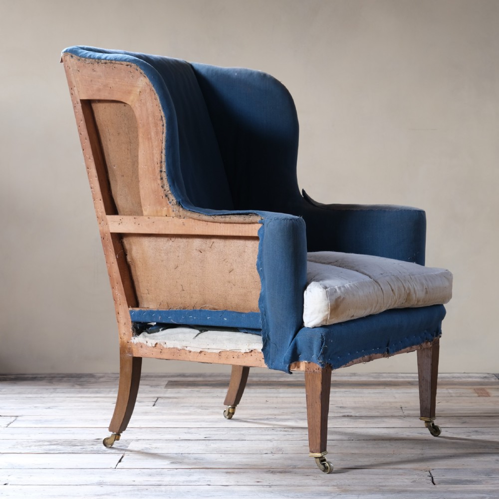 Howard and sons wingback armchair c1900