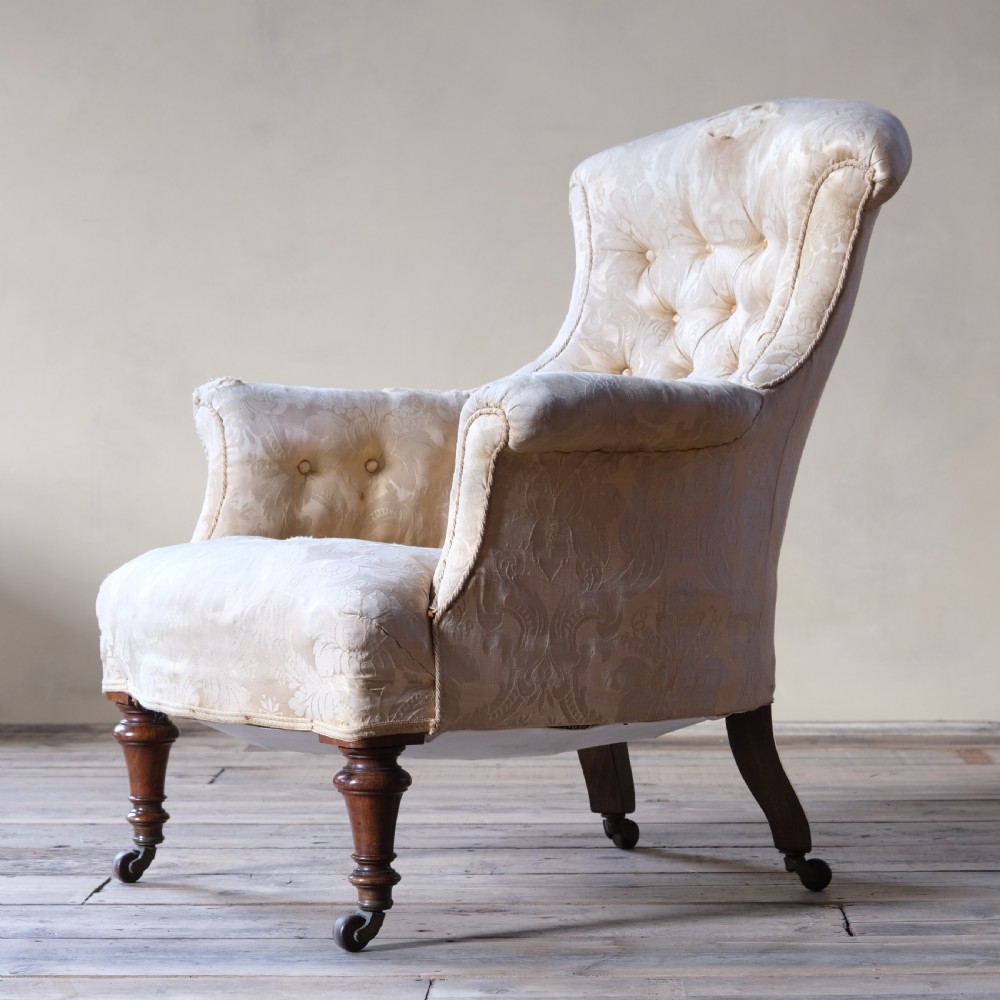 A 19th century country house armchair View II
