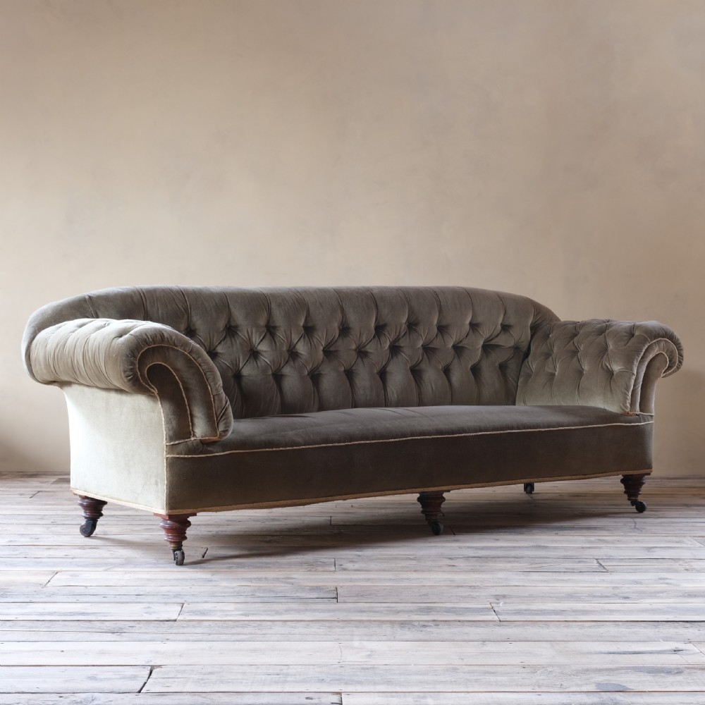 A large 3 seater country house sofa View III