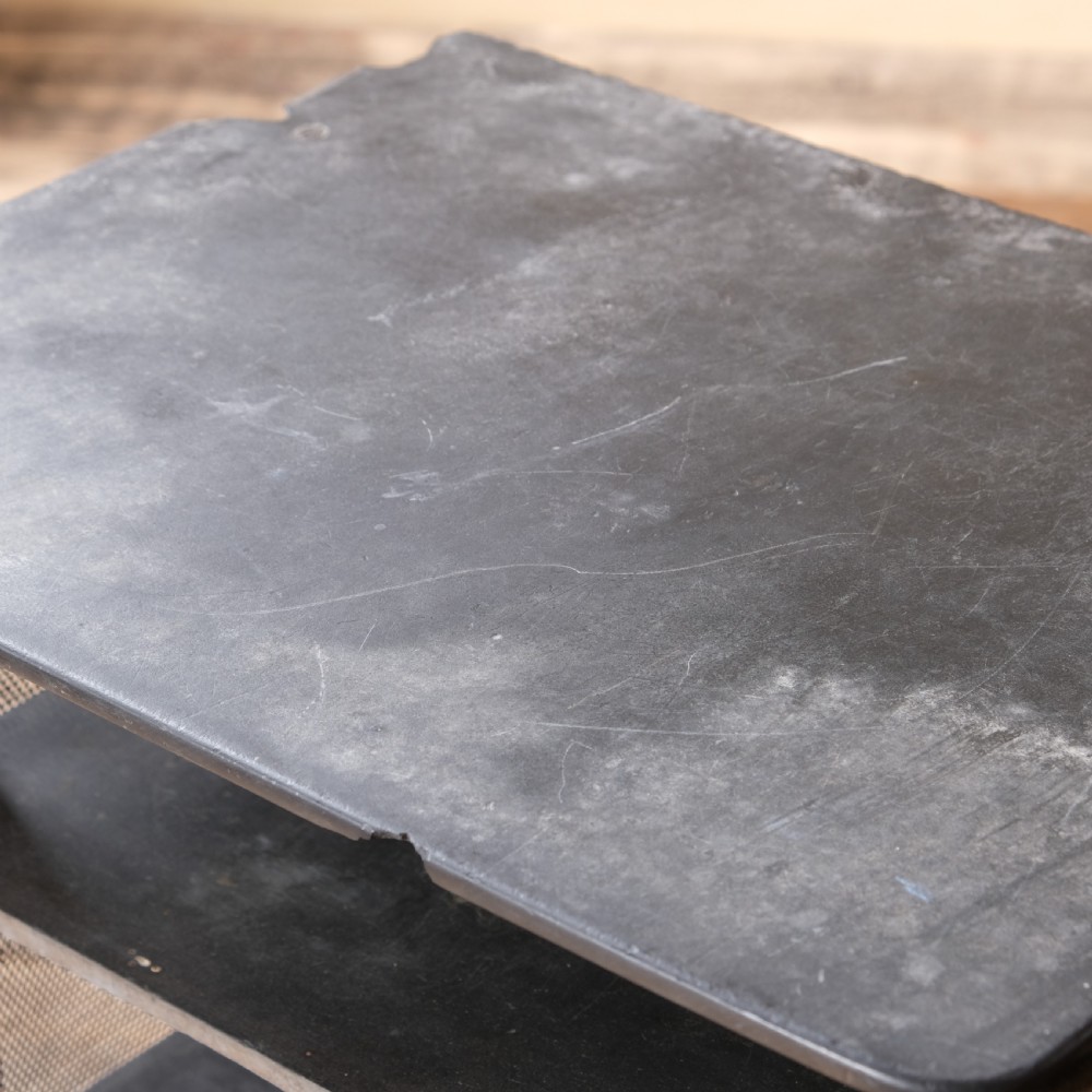 Antique oak and slate meat safe View VII