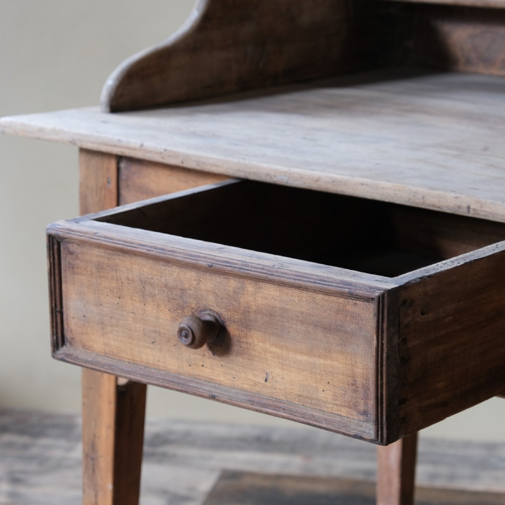 Antique French fruit wood washstand View VI