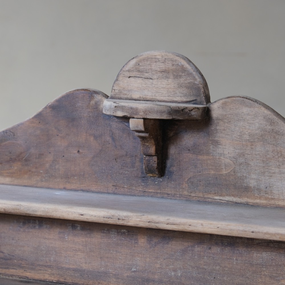 Antique French fruit wood washstand View VII