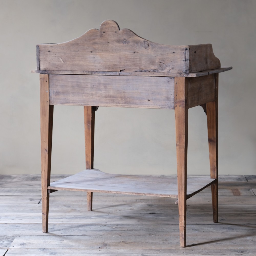 Antique French fruit wood washstand View VIII