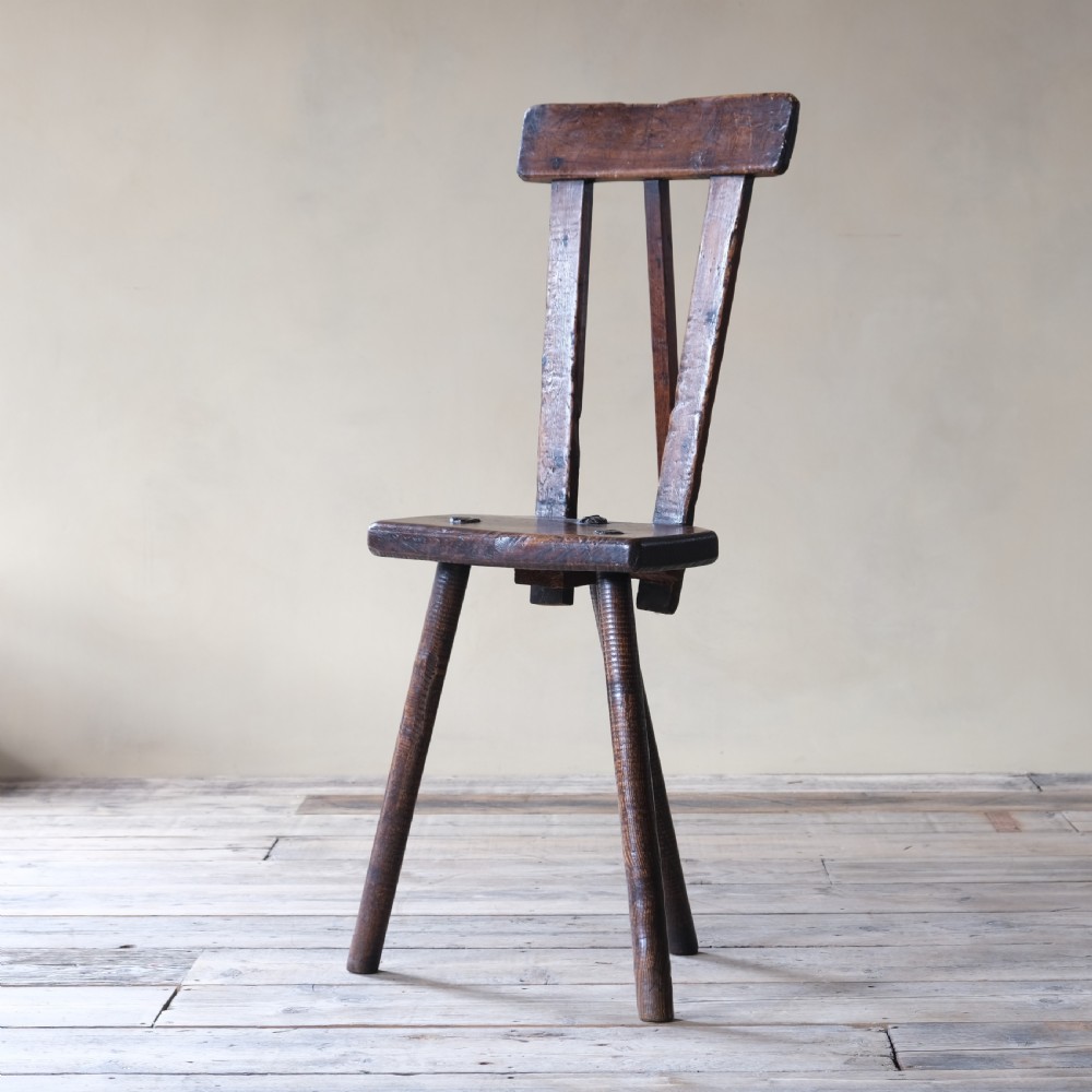 19th century vernacular Sheffield cutlers stool View IV