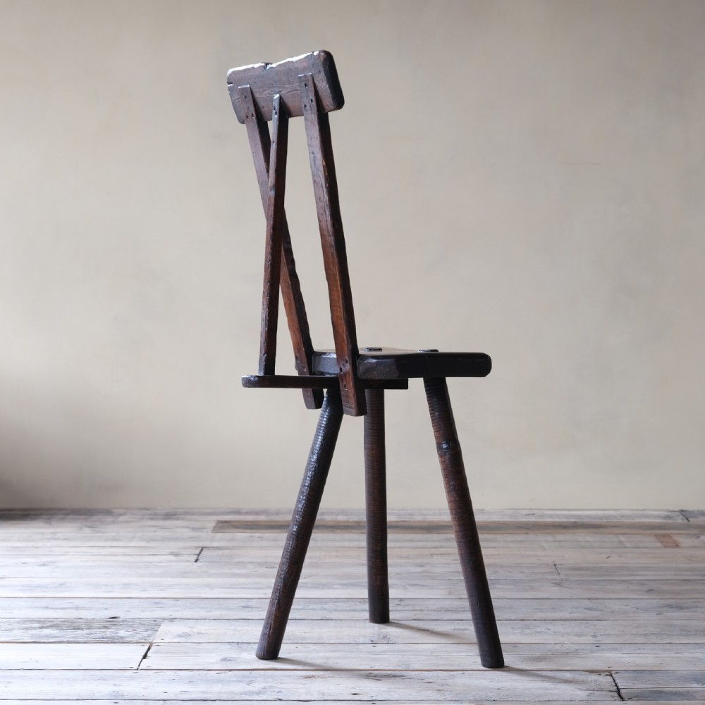 19th century vernacular Sheffield cutlers stool View VII