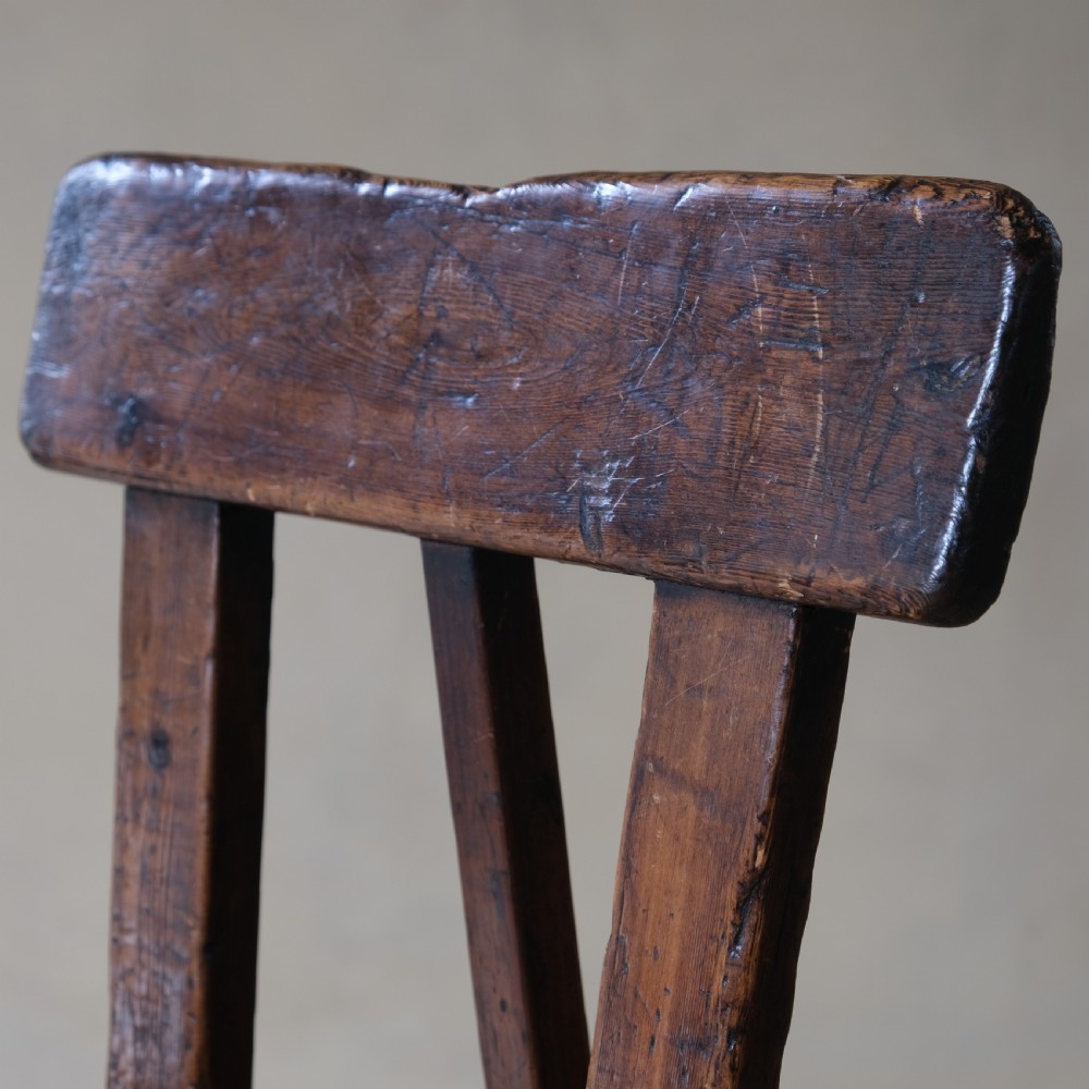 19th century vernacular Sheffield cutlers stool View XIII