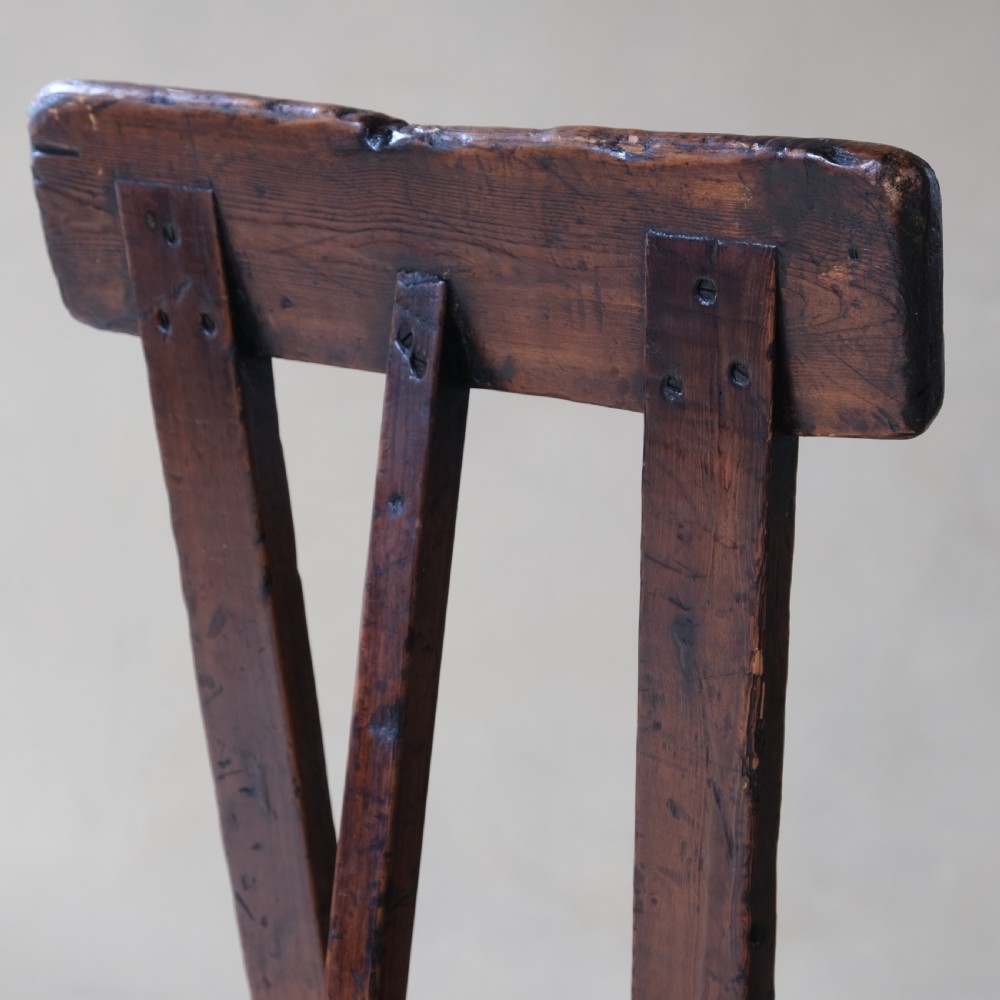 19th century vernacular Sheffield cutlers stool View XVI