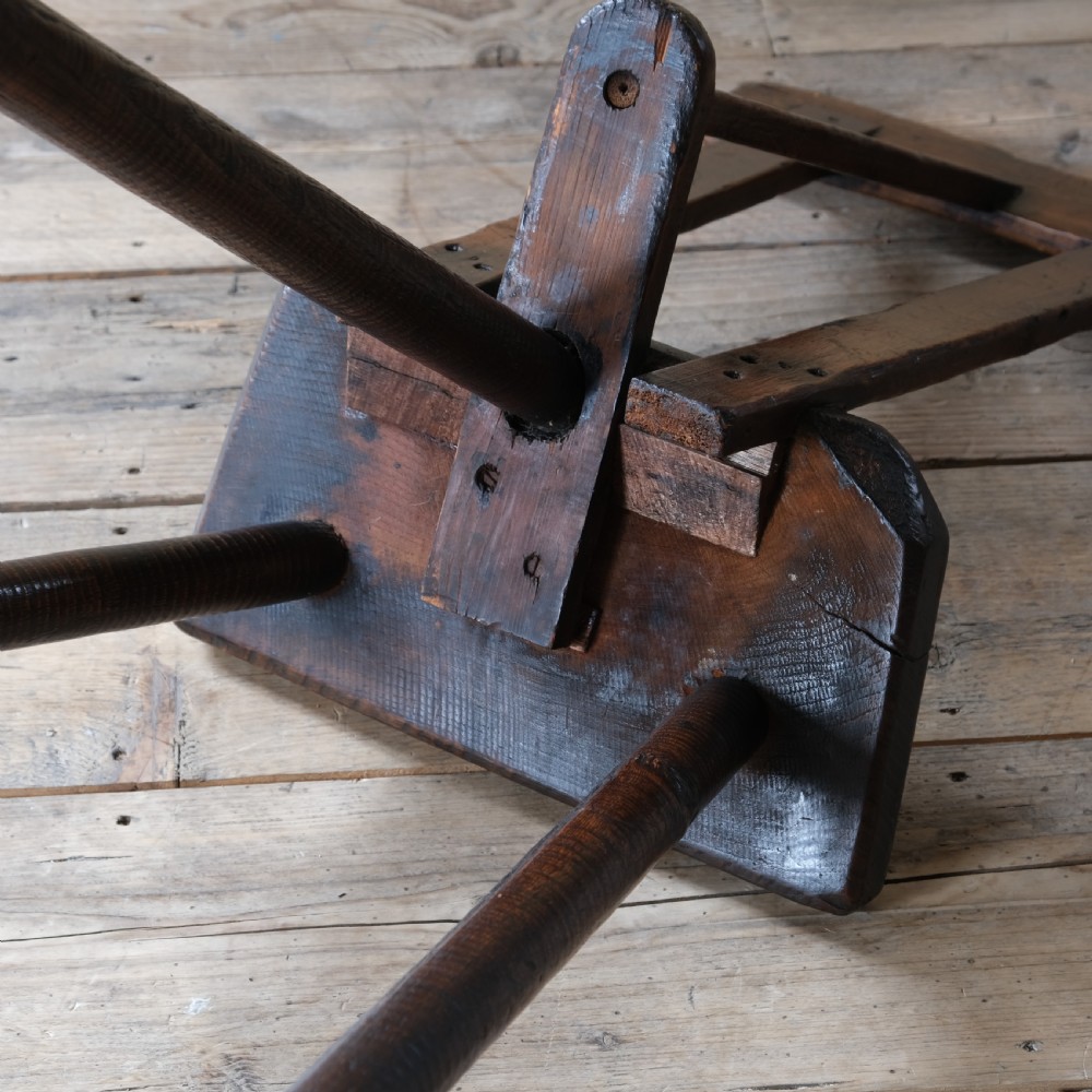 19th century vernacular Sheffield cutlers stool View XVII
