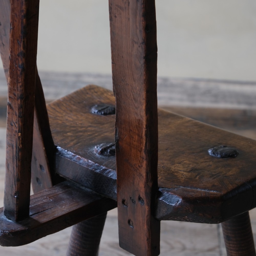 19th century vernacular Sheffield cutlers stool View XVIII