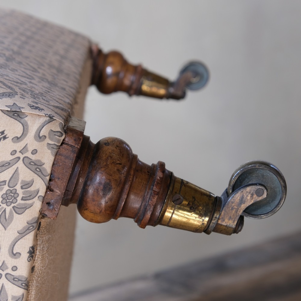 19th century Howard and sons open armchair c1860 View VII