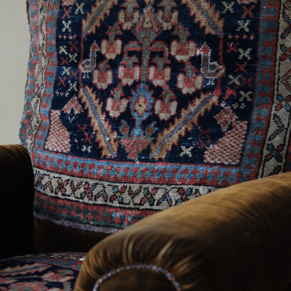 A 19th century country house carpet chair in good original condition View VIII