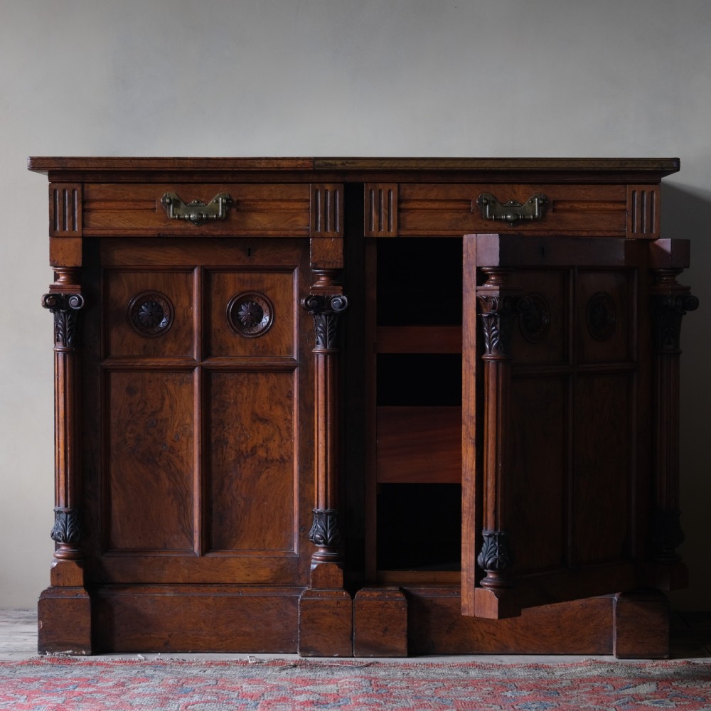Aesthetic movement pollard Oak Press Cupboard View III