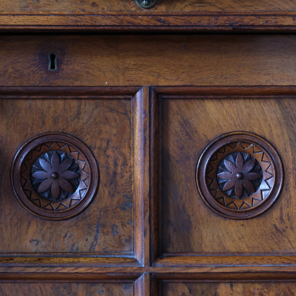 Aesthetic movement pollard Oak Press Cupboard View VIII