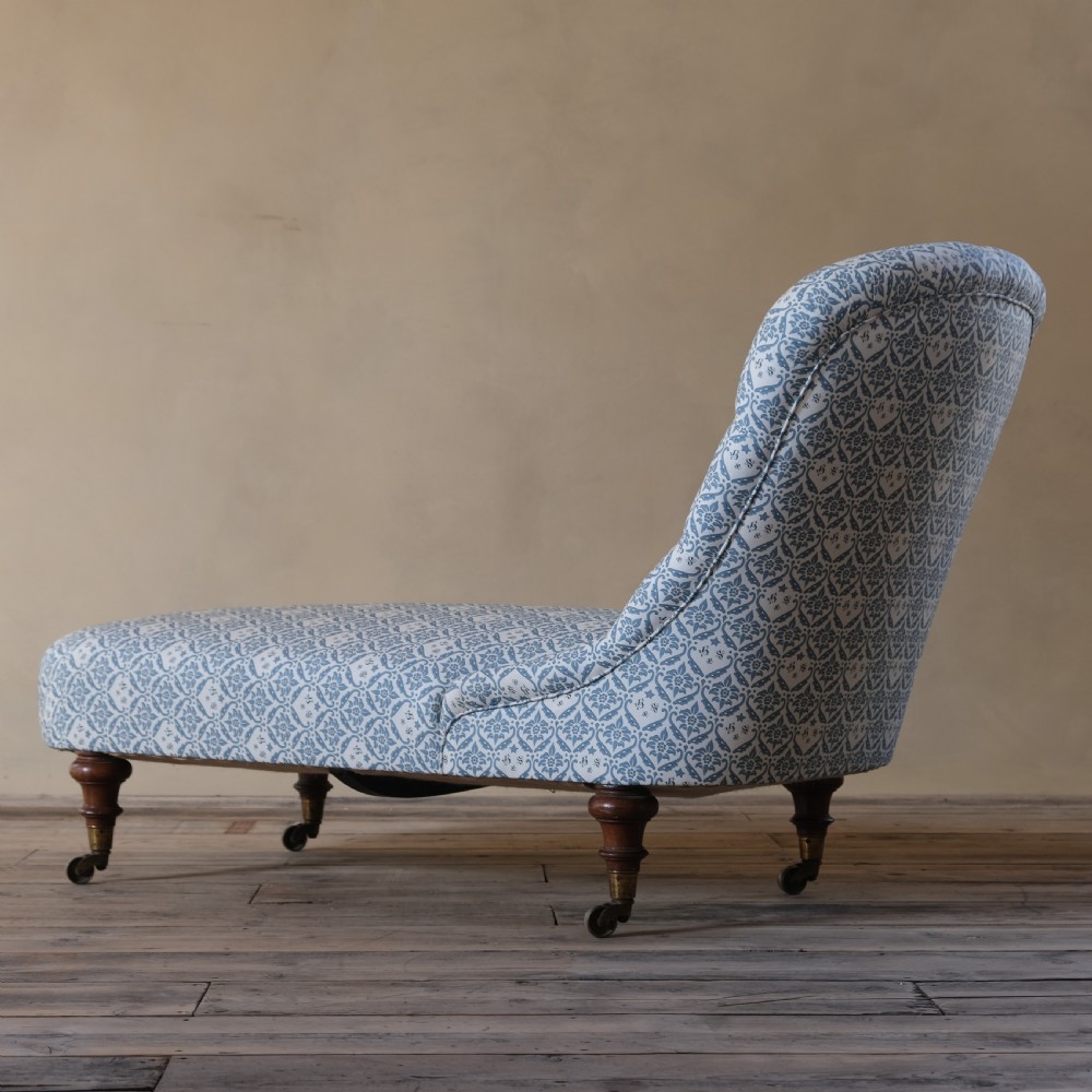19th century Howard and sons daybed c1860 View VI
