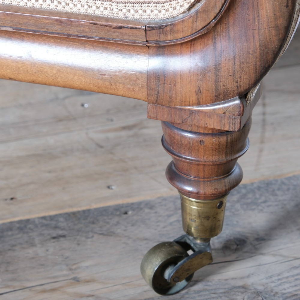 Regency walnut library armchair  View XIV