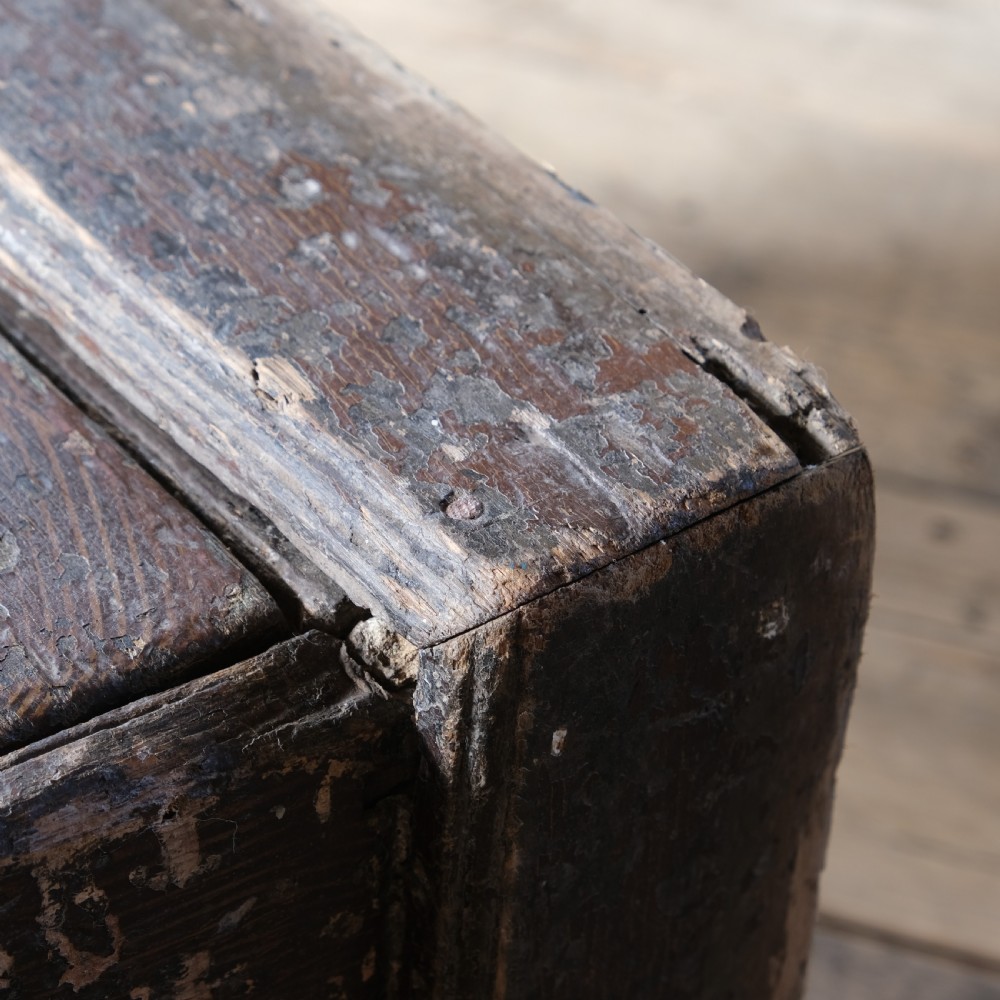 A small 19th century grained pine chest of drawers View VIII