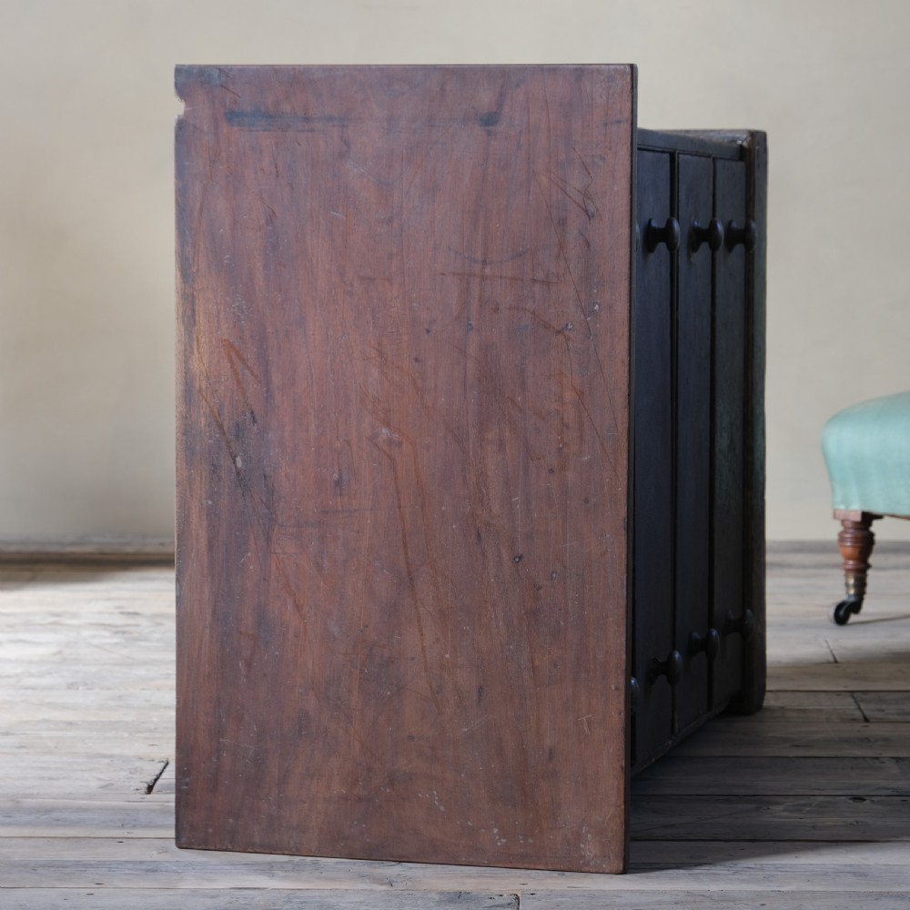 A small 19th century grained pine chest of drawers View X