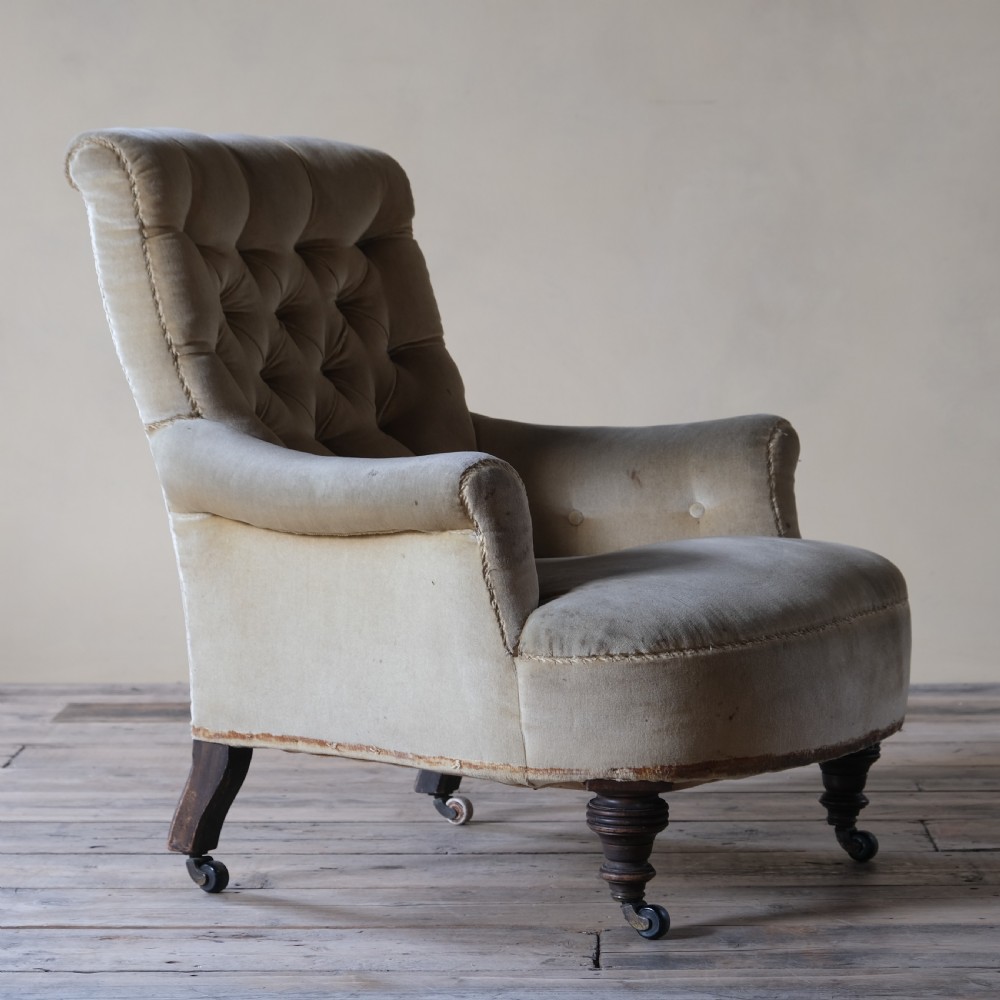 A small 19th century country house armchair View III