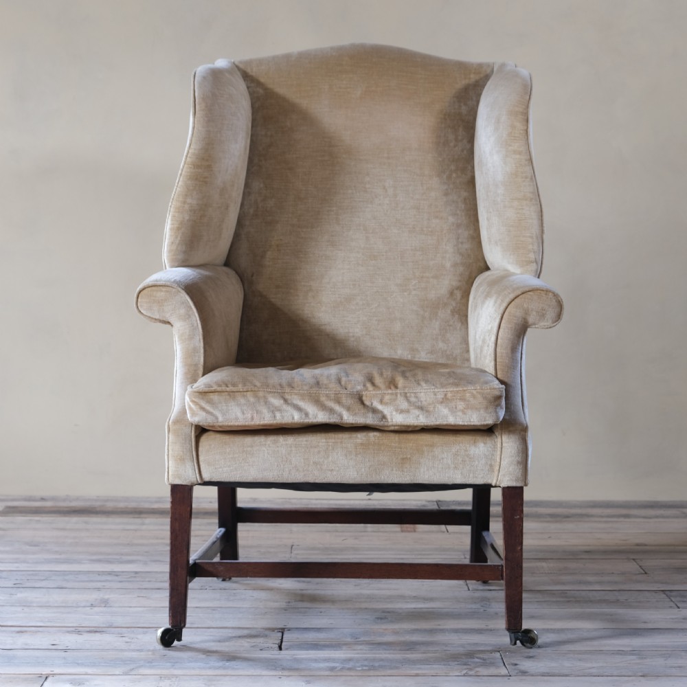 George III wingback armchair View II